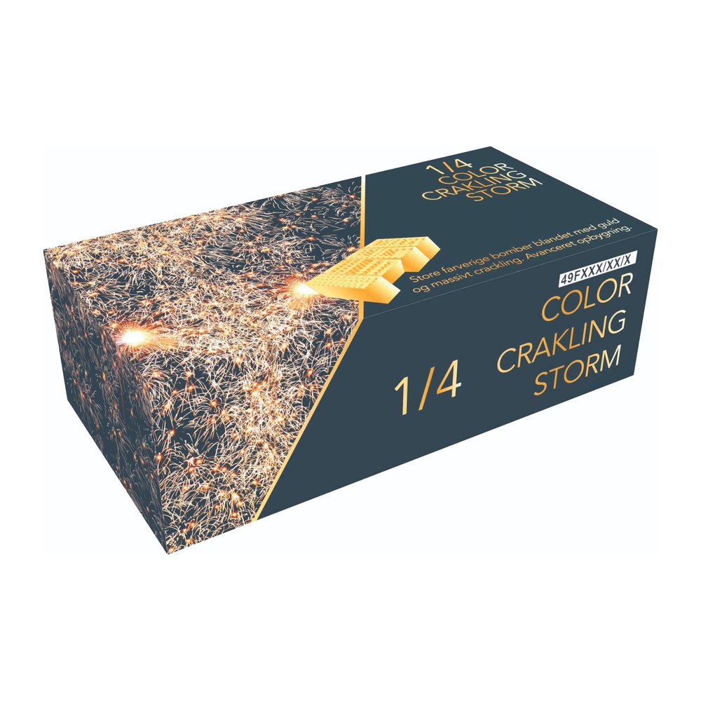 Crackling Storm – 152 skuds compoundbatteri 25/30 mm