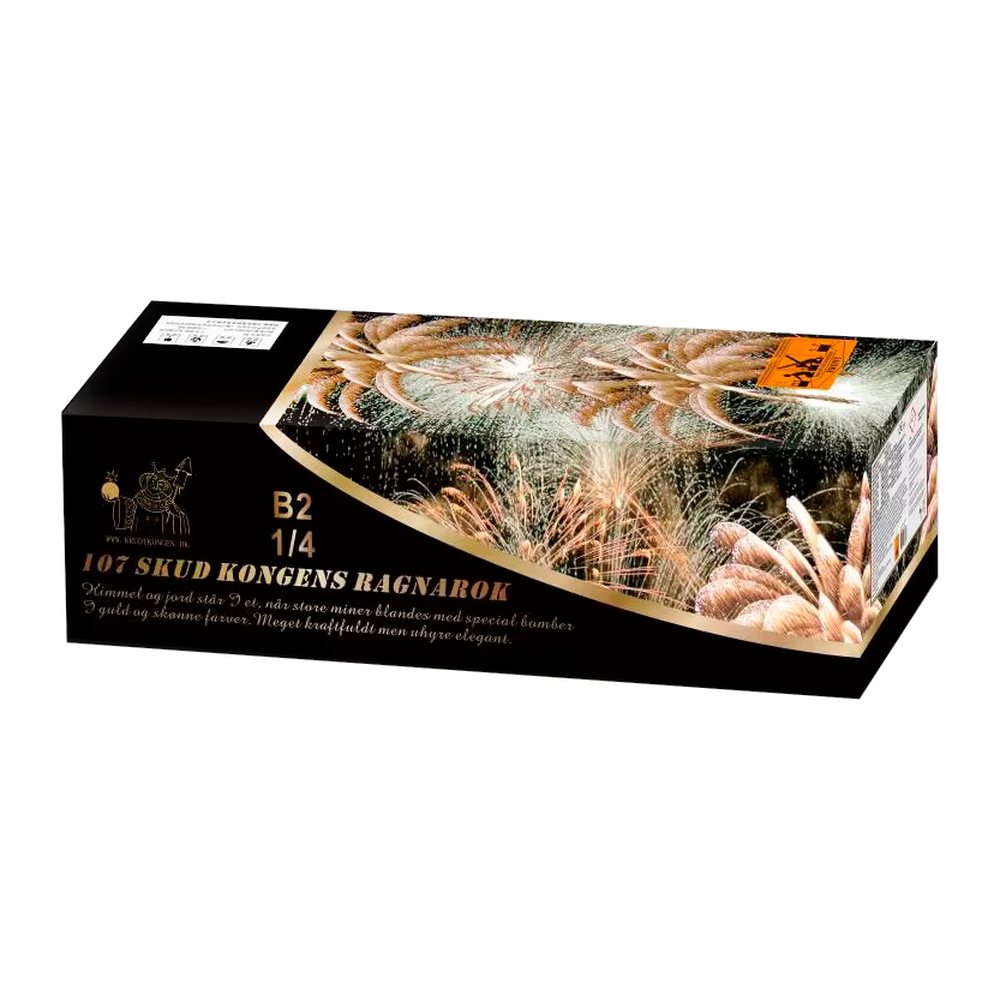 Ragnarok – 107 skuds compoundbatteri 25/30 mm
