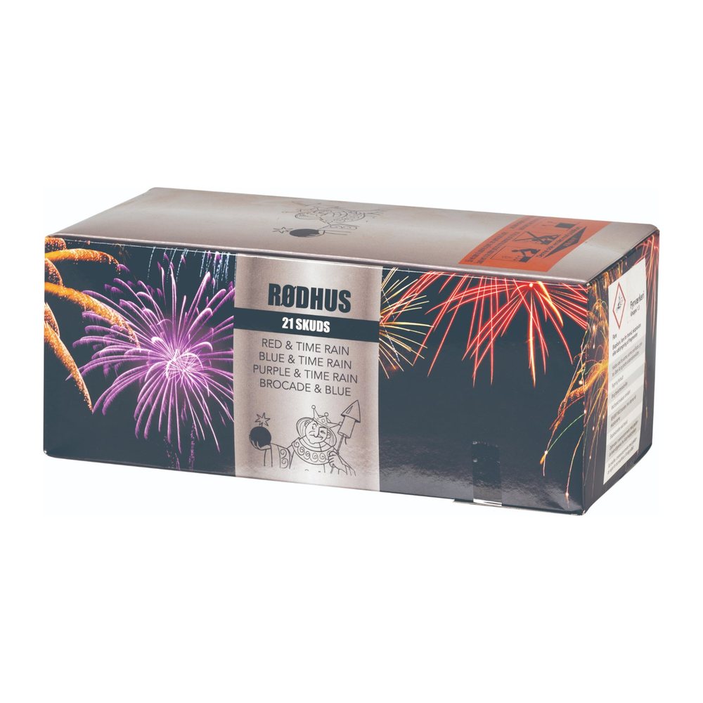 Rødhus – 21 skuds batteri